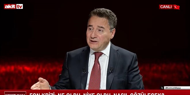 Ali Babacan'dan iktidar ve muhalefete yolsuzlukla m�cadele �a�r�s�: Hodri meydan