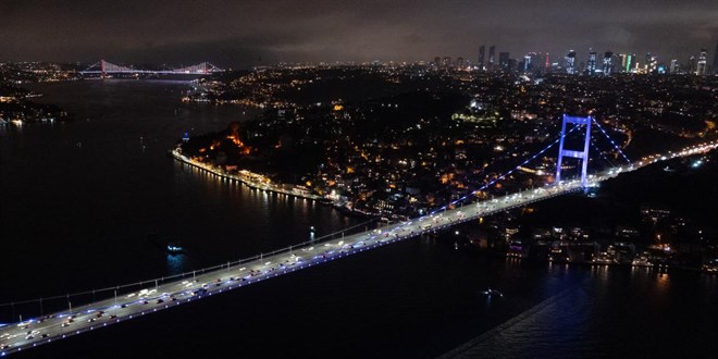 �stanbul Bo�az�'nda gemi trafi�i ask�ya al�nd�