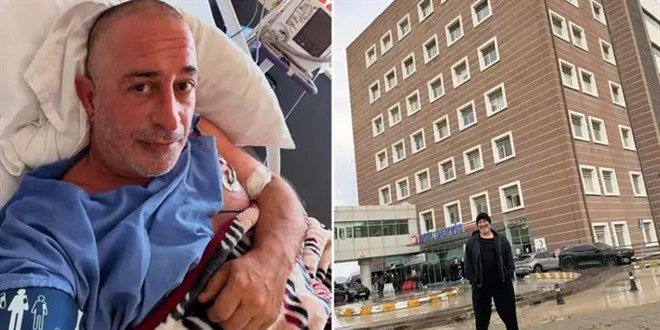 Cem Y�lmaz, kalp krizi sonras� kontrol i�in hastaneye gitti - Son Dakika Haber
