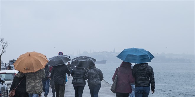 Kuvvetli sa�anak ve f�rt�na geliyor: MGM 18 il i�in alarm verdi