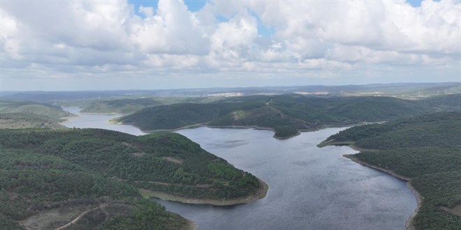 �stanbul barajlar�ndaki doluluk bir g�nde y�zde 7,16 artt� - Son Dakika Haber