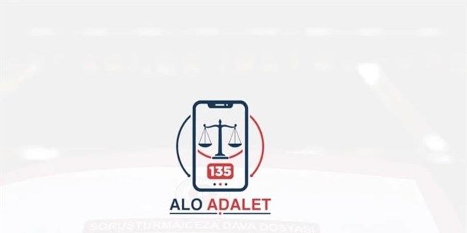 Alo Adalet 135 �nce 3 ilde pilot uyguland�: �imdi 81 ilde