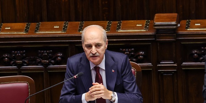 TBMM Ba�kan� Kurtulmu�: T�rk taraf�n� yok sayarak K�br�s'ta hi�bir ��z�m olamaz - Son Dakika Haber
