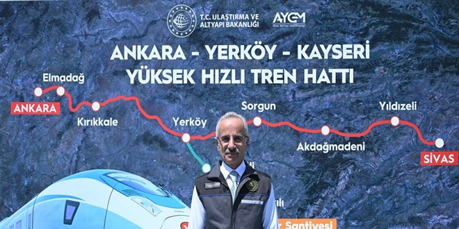 Ankara-Kayseri aras� 1 saat 45 dakikaya inecek