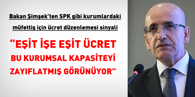 �im�ek'ten m�fetti�lere �cret d�zenlemesi sinyali - Son Dakika Haber