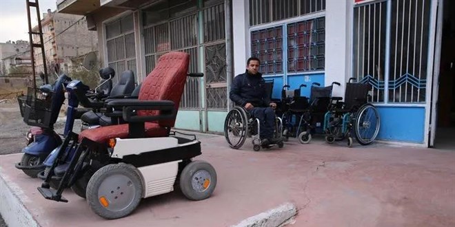 Samsun'da uzla�t�rma �rne�i: Taraflar tekerlekli sandalye ba����yla anla�t� - Son Dakika Haber