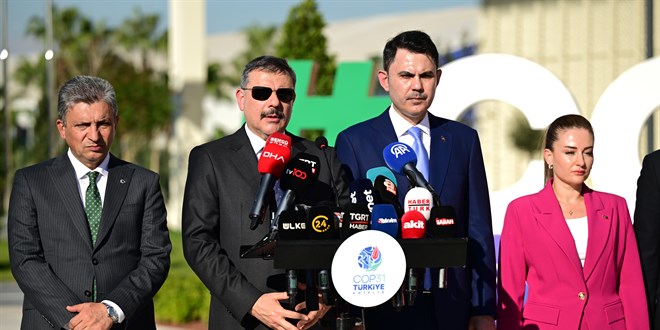 Bakan �ift�i: COP31 boyunca 26 bin personelimiz g�rev yapacak - Son Dakika Haber