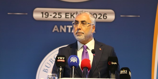 Bakan I��khan: Sendika �yesi memur say�s� 2 milyon 403 bini a�t�