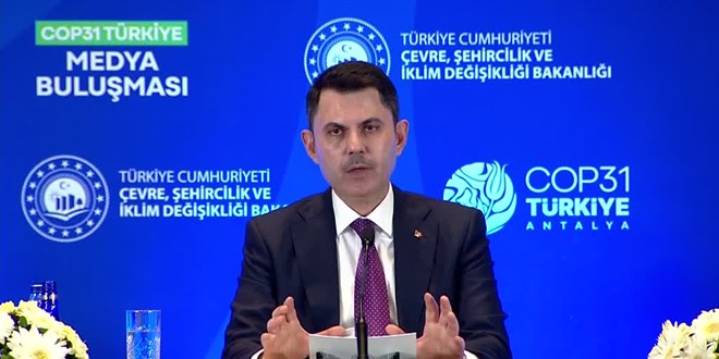 Bakan Kurum a��klad�: T�rkiye COP31 �klim Zirvesine haz�r - Son Dakika Haber