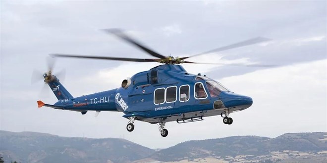G�KBEY helikopteri Sa�l�k Bakanl��� ambulans filosuna kat�l�yor