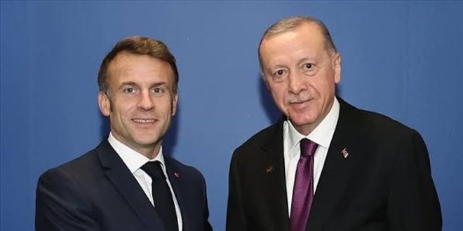Erdo�an, Fransa Cumhurba�kan� Macron ile telefonda g�r��t� - Son Dakika Haber