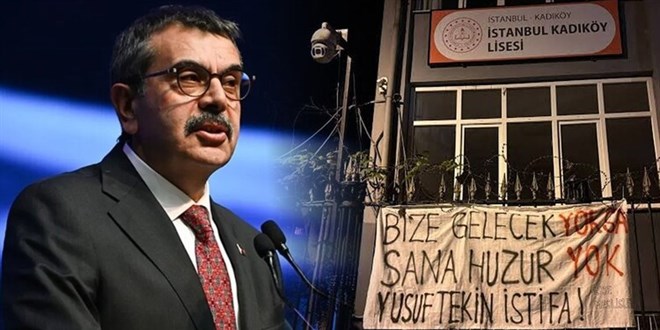 Kad�k�y Lisesi pankart soru�turmas�nda yeni detaylar