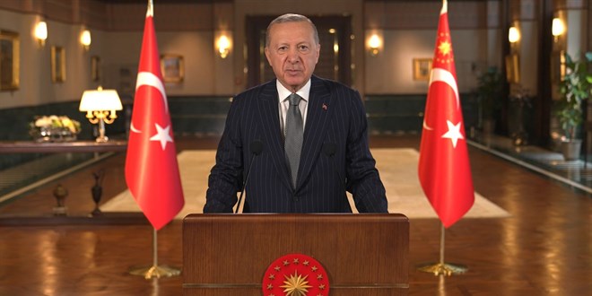 Erdo�an: T�rk milleti i�inde bulundu�umuz asra m�hr�n� vuracak