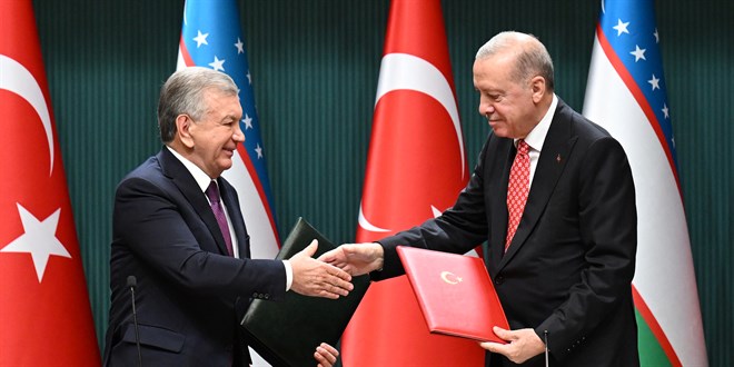 Erdo�an'dan Mirziyoyev'e ikili temas ve COP31 Zirvesi daveti