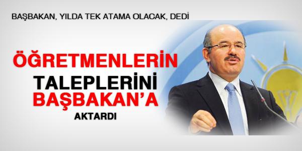 Hüseyin Çelik: Şubat'ta atama yok, eş durumu için umutluyum