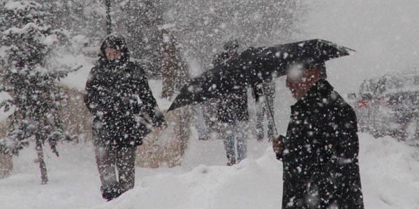 Meteoroloji bu illeri kar yağışı için uyardı... İşte haritalı tahmin