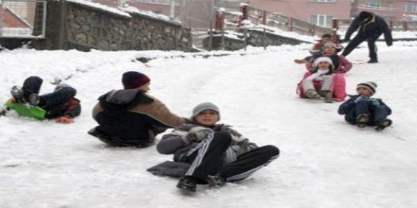 Bingl'de okullara kar tatili