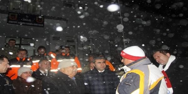 Ağrı Valisi Tekinarslan tipi bölgesinde
