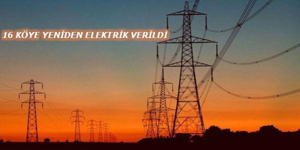 Gümüşhane'de elektrik arızaları