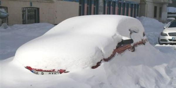 Kars'ta soğuk hüküm sürüyor
