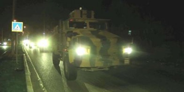 Diyarbakr'da askeri hareketlilik