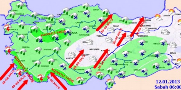 Haftasonu havalar nasıl olacak?-HARİTALI