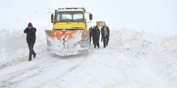 Elazığ'da 546 köy yolu ulaşıma kapalı