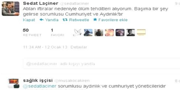 �anakkale �niversitesi Rekt�r� La�iner'e �l�m tehdidi