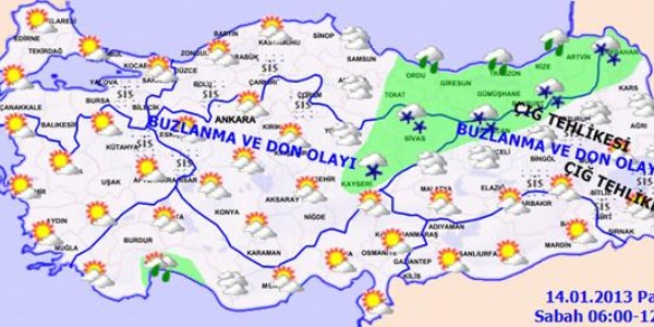 Yeni haftada havalar nasıl olacak? - Haritalı