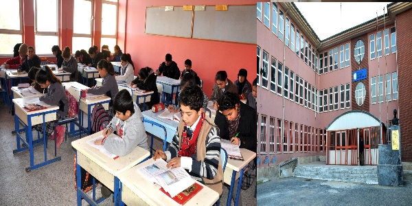 Suriye'deki savatan dolay kapanan okul, 3 ay sonra ald