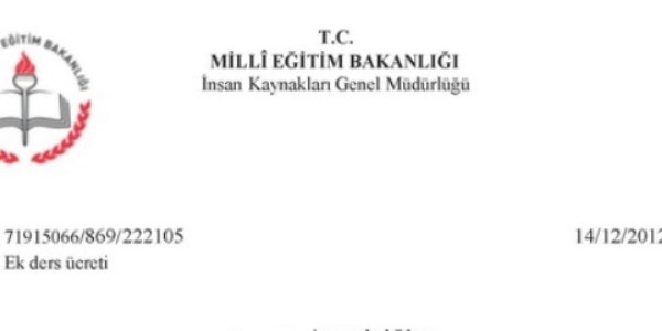 MEB'den ek ders görüşü