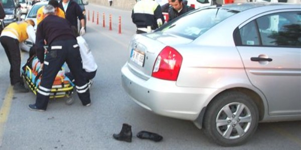 Bodrum'da kaza :1 yaralı