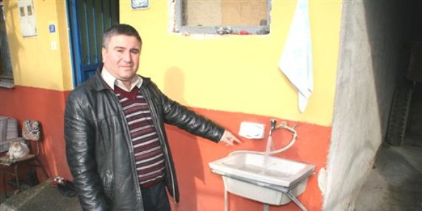 Gümüşpınar Köyü'nün susuzluk sorunu çözüldü