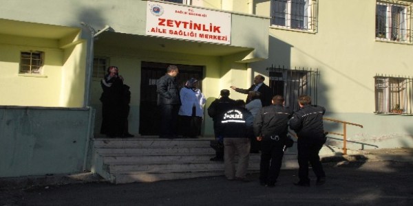Sağlık merkezinden hırsızlık