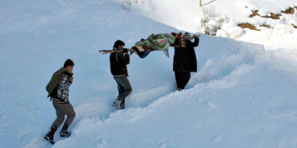 Tahta sedye üzerinde 18 kilometre