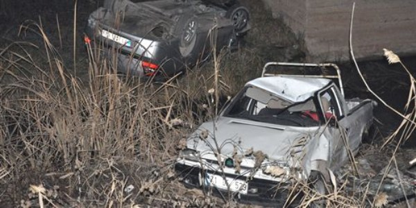 Krkkale'de trafik kazas: 2 yaral