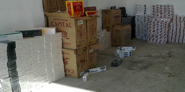 Erzincan'da 31 bin paket kaçak sigara ele geçirildi