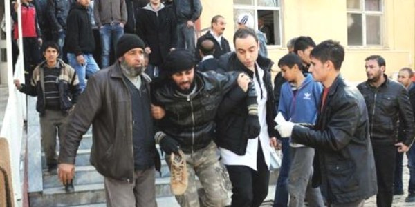 Rasulayn'dan at�lan mermi, Ceylanp�nar'da 1 ki�iyi yaralad�