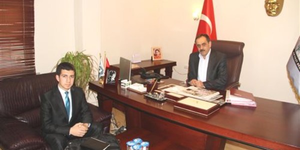 Başkan Yazıcı, Öğrenci Meclis Başkanı'nı ağırladı