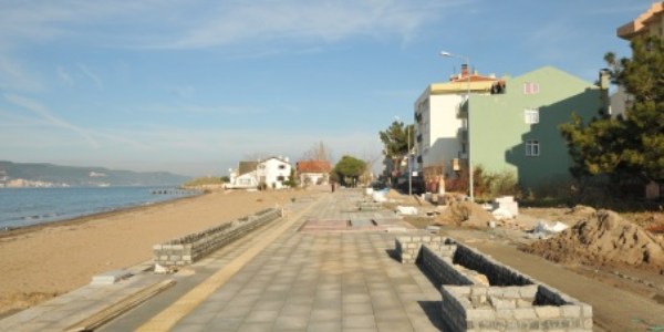Çanakkale'de üst yapı çalışmaları sürüyor