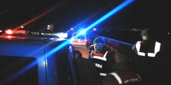 Bunalıma giren şahıs köprüye çıktı
