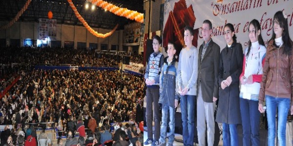 Peygamber aşıkları salonu doldurdu