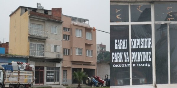 Çileden çıkan vatandaş sürücüleri böyle uyardı