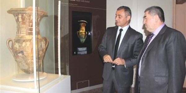 Ballı'dan Çorum Müzesine ziyaret