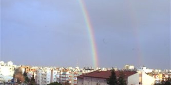 Yağmurun ardından Antalya...