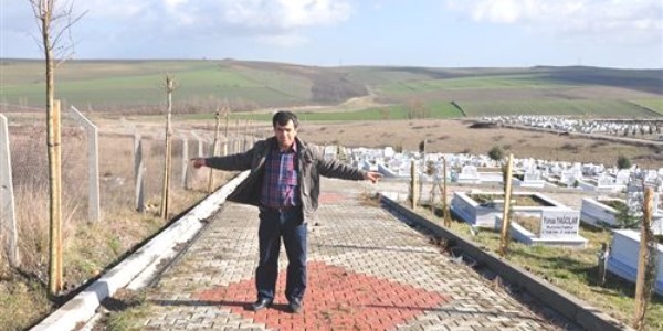 �ehir mezarl��� a�a�land�r�ld�