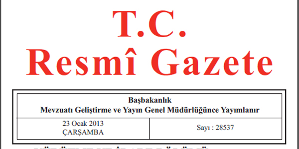 23/01/2013 tarihli atama kararları