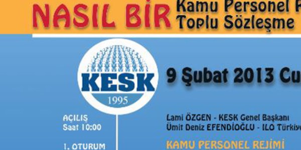KESK, personel reformu sempozyumu düzenleyecek