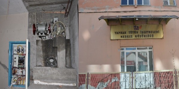 Eski tekel binası tehlike saçıyor