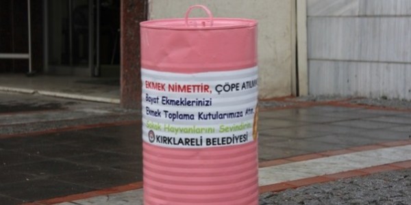 Ekmekler çöpe gitmeyecek